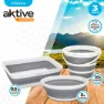 Aktive Sammenleggbar Campingsett, Grey, One Size