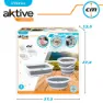 Aktive Sammenleggbar Campingsett, Grey, One Size