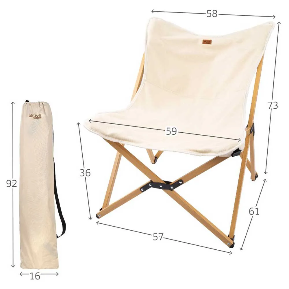 Aktive Sammenleggbar Glampingstol unisex Aktive Sammenleggbar Glampingstol unisex