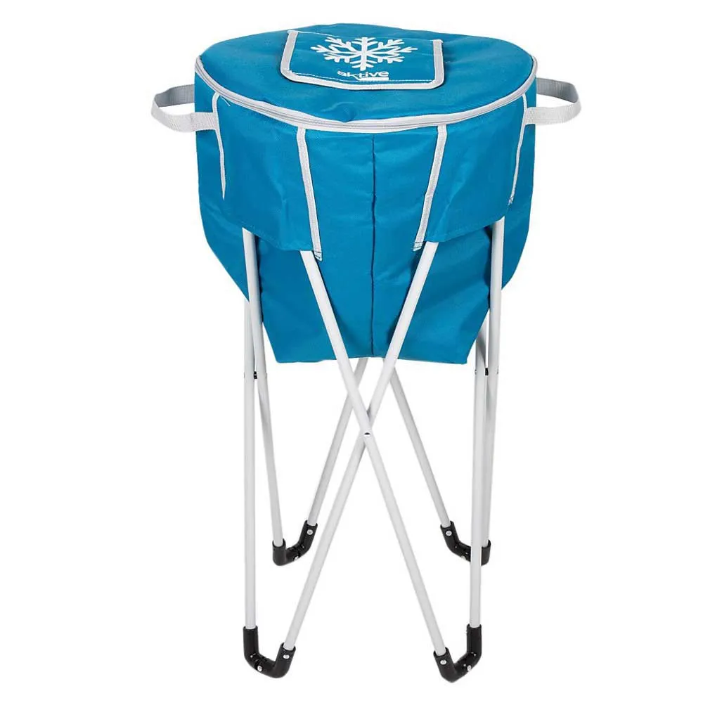 Aktive Sammenleggbar Kjølebag Med Stativ, Blue, One Size Aktive Sammenleggbar Kjølebag Med Stativ, Blue, One Size