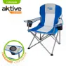Aktive Sammenleggbar Sportsstol 60x58.5x98 Cm unisex, Blue / white, One Size