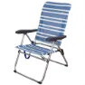 Aktive Sammenleggbar Stol 5 Posisjoner 61x63x93 Cm unisex, Navy, 61 x 63 x 93cm