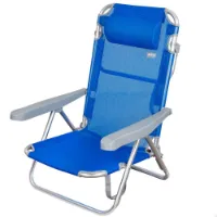 Aktive Sammenleggbar Stol 5 Posisjoner Med Pute 60x47x83 Cm unisex Aktive Sammenleggbar Stol 5 Posisjoner Med Pute 60x47x83 Cm unisex