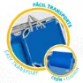 Aktive Sammenleggbar Stol 5 Posisjoner Med Pute 60x47x83 Cm unisex, Royal, One Size
