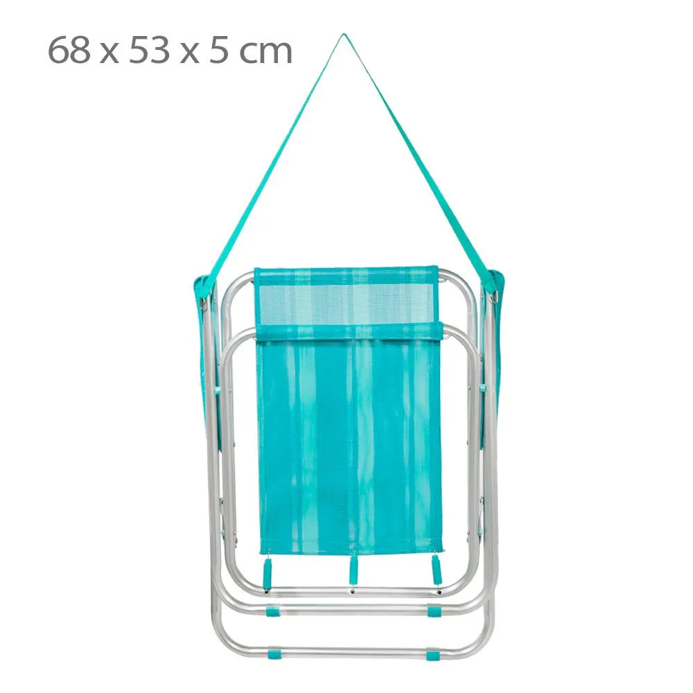 Aktive Sammenleggbar Stol I Aluminium 53x44x76 Cm unisex, Tom mediterranean, One Size