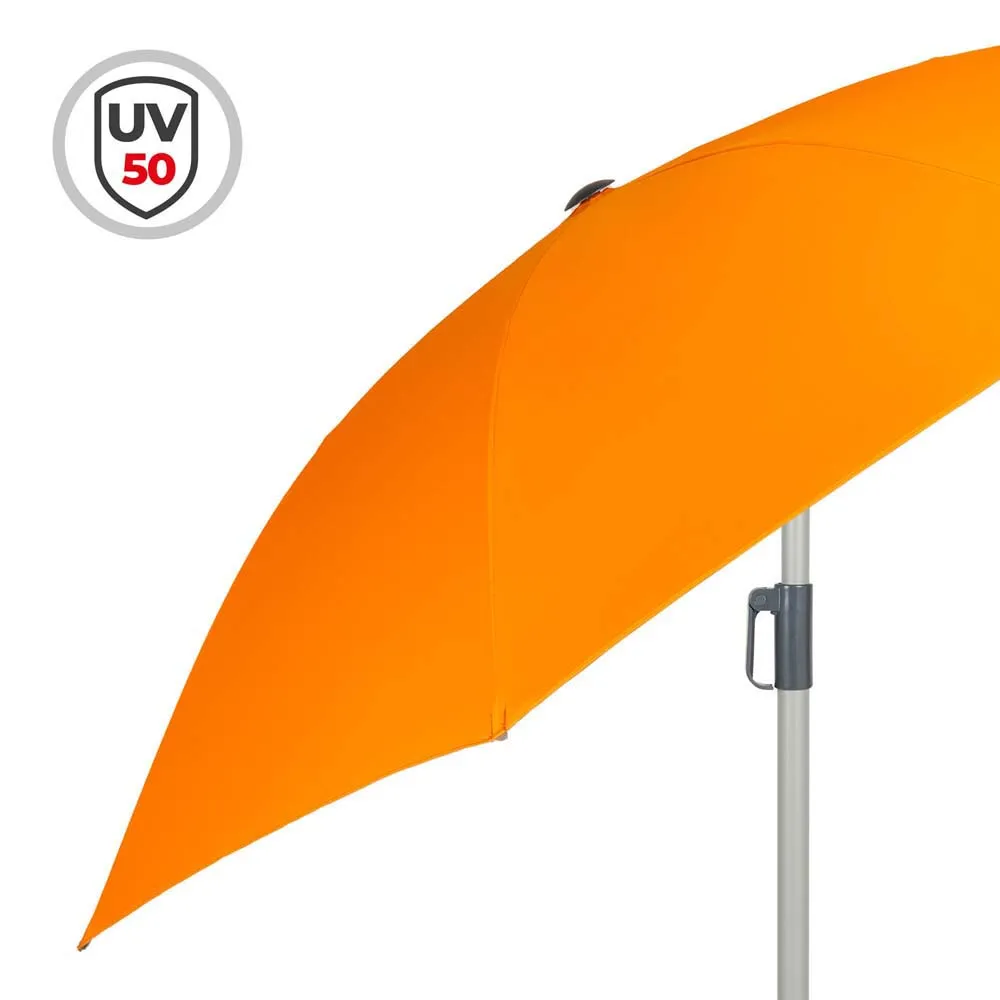 Aktive Sammenleggbar Strandparasoll Med Uv50 220 Cm unisex, Orange, One Size Aktive Sammenleggbar Strandparasoll Med Uv50 220 Cm unisex, Orange, One Size