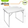 Aktive Sammenleggbart Bord 80x60x70 Cm unisex, White, One Size