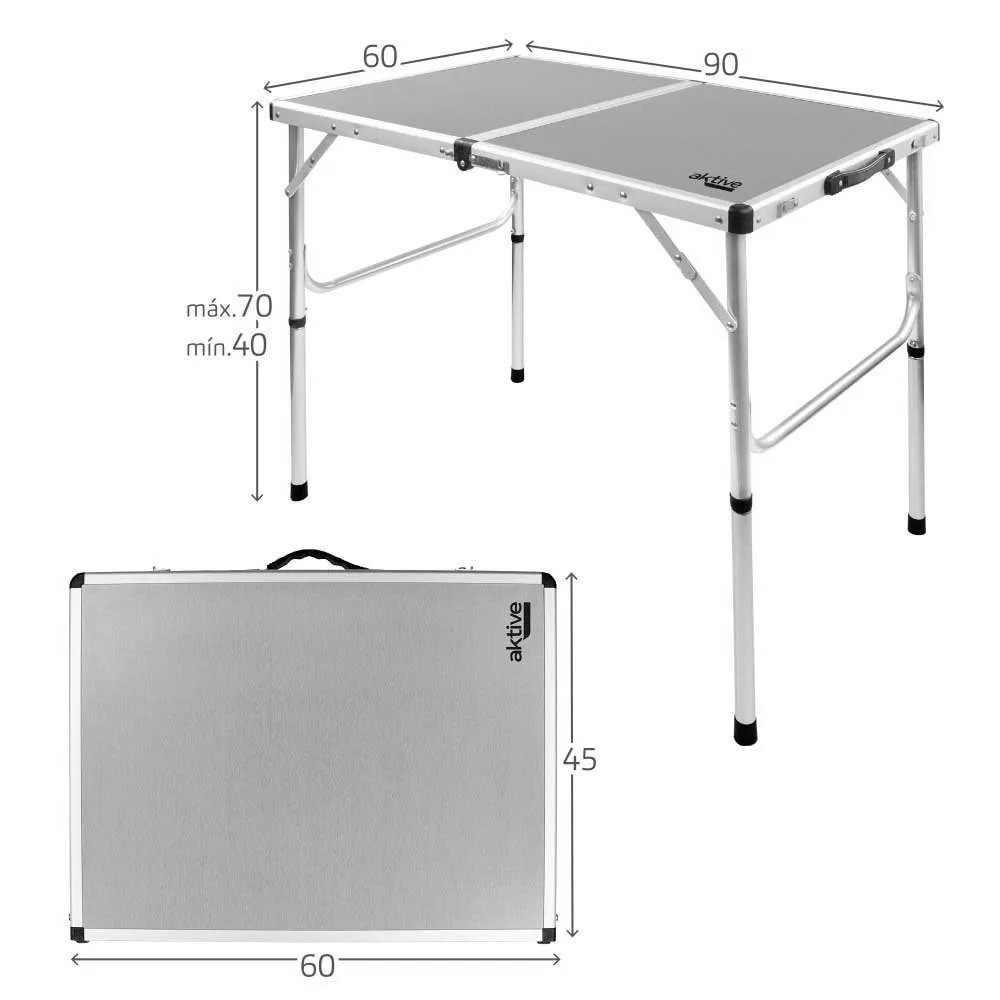 Aktive Sammenleggbart Campingbord unisex Aktive Sammenleggbart Campingbord unisex