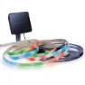 Aktive Selvklebende Flerfargede Solcelledrevne Led-striper unisex, Multicolor, One Size