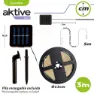 Aktive Selvklebende Flerfargede Solcelledrevne Led-striper unisex, Multicolor, One Size