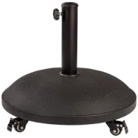Aktive Sirkulær Betongsokkel For Parasoll Med Hjul unisex Aktive Sirkulær Betongsokkel For Parasoll Med Hjul unisex