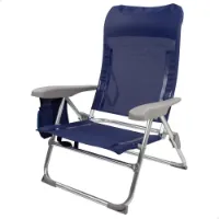 Aktive Slim Aluminium Multiposisjons Sammenleggbar Stol 61x60x89 Cm unisex Aktive Slim Aluminium Multiposisjons Sammenleggbar Stol 61x60x89 Cm unisex