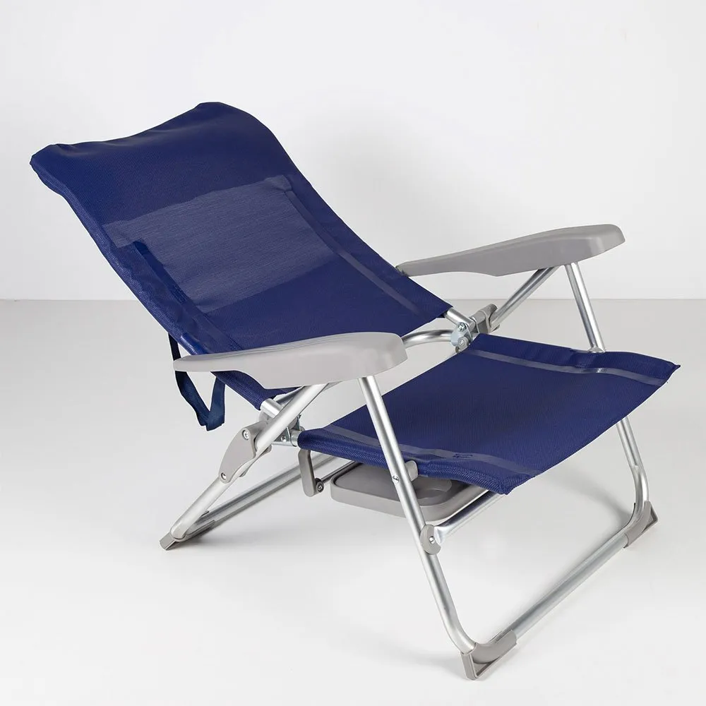 Aktive Slim Aluminium Multiposisjons Sammenleggbar Stol 61x60x89 Cm unisex Aktive Slim Aluminium Multiposisjons Sammenleggbar Stol 61x60x89 Cm unisex