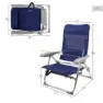 Aktive Slim Aluminium Multiposisjons Sammenleggbar Stol 61x60x89 Cm unisex
