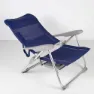 Aktive Slim Aluminium Multiposisjons Sammenleggbar Stol 61x60x89 Cm unisex