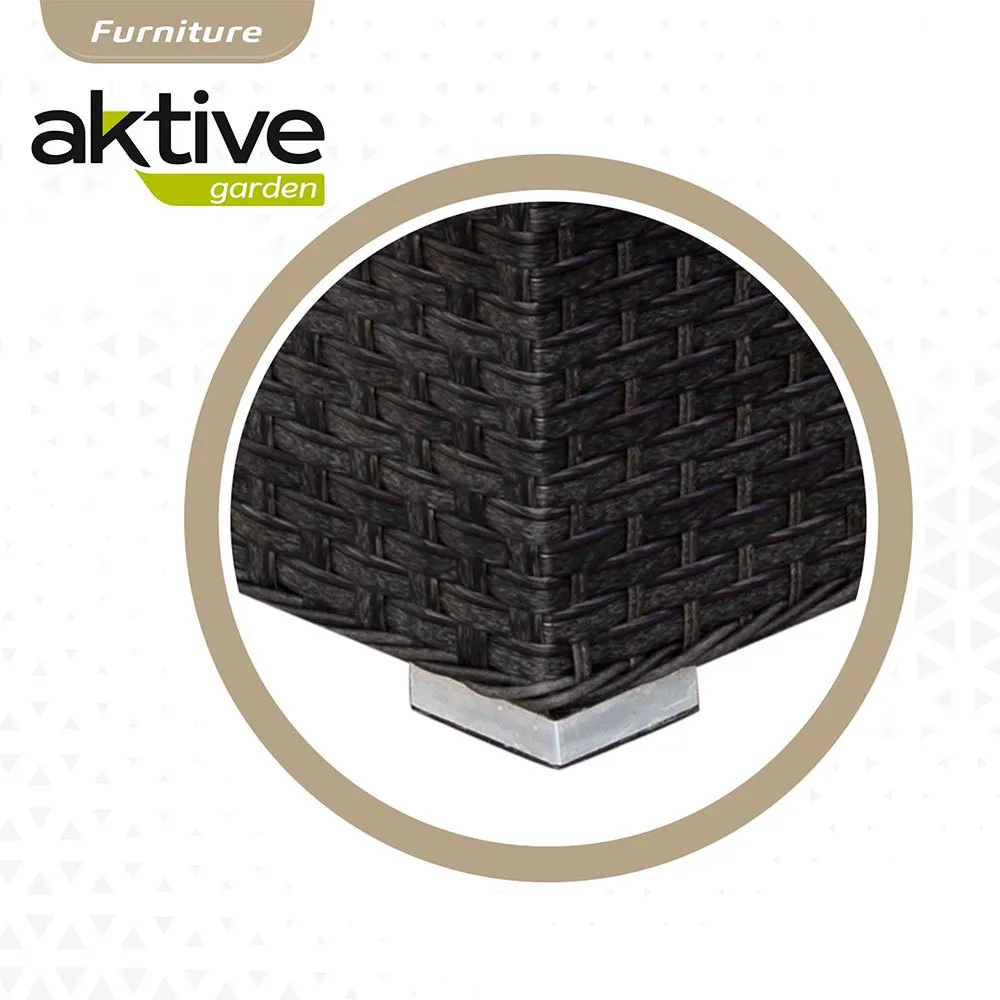 Aktive Sofa Med Bord unisex, White / black, One Size