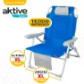 Aktive Strandryggsekkstol Xxl unisex, Blue, 67.5 x 70.5 x 86cm