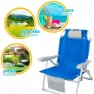 Aktive Strandryggsekkstol Xxl unisex, Blue, 67.5 x 70.5 x 86cm
