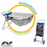 Aktive Strandstoltralle 52x37x105 Cm unisex, Blue / grey, One Size