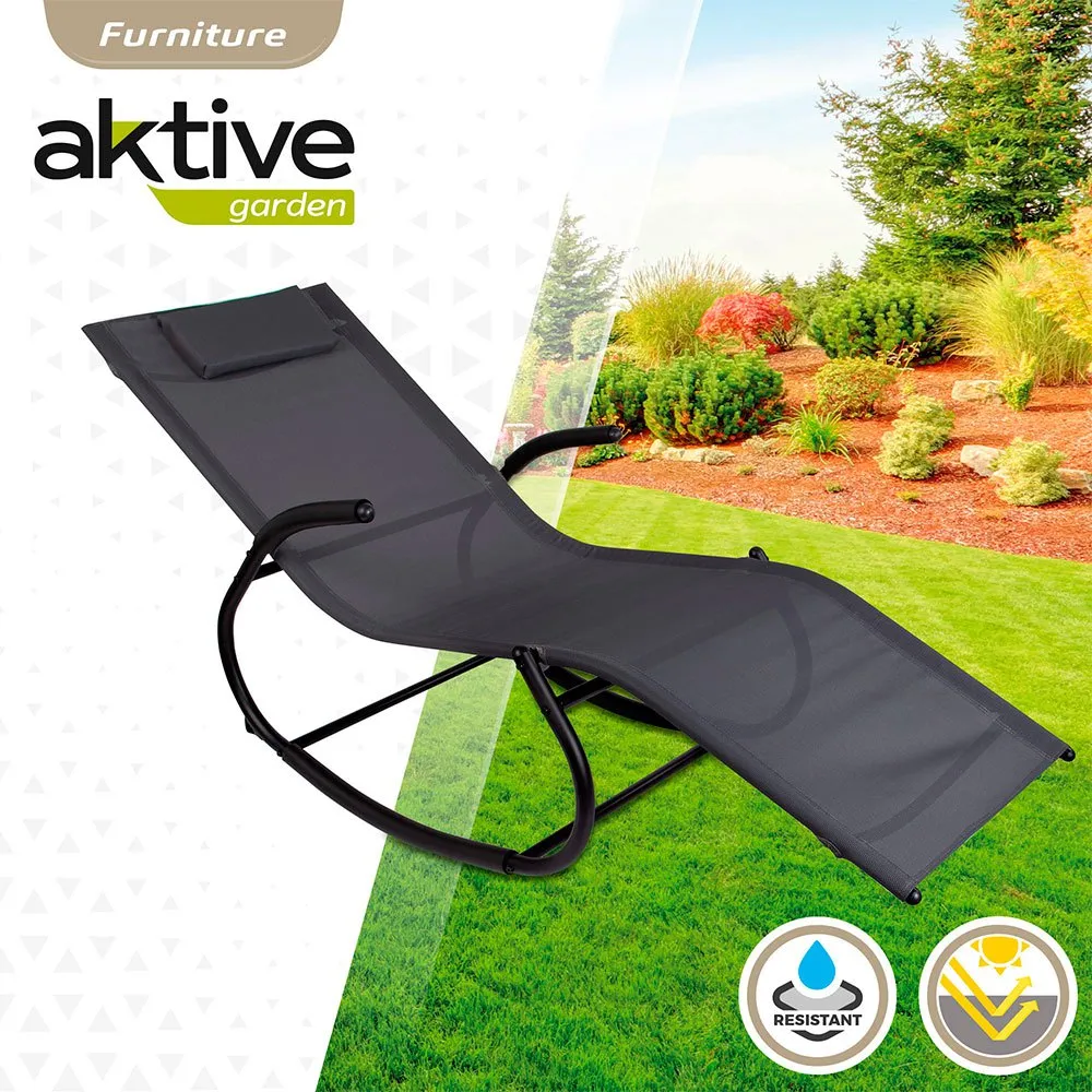 Aktive Tekstil Lenestol 60x172x75 Cm unisex, Black, One Size