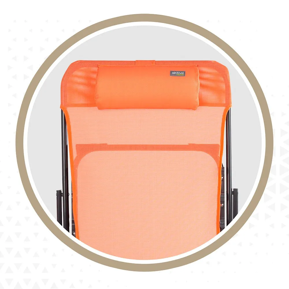 Aktive Tekstilstol 80x55x89 Cm unisex, Orange, One Size