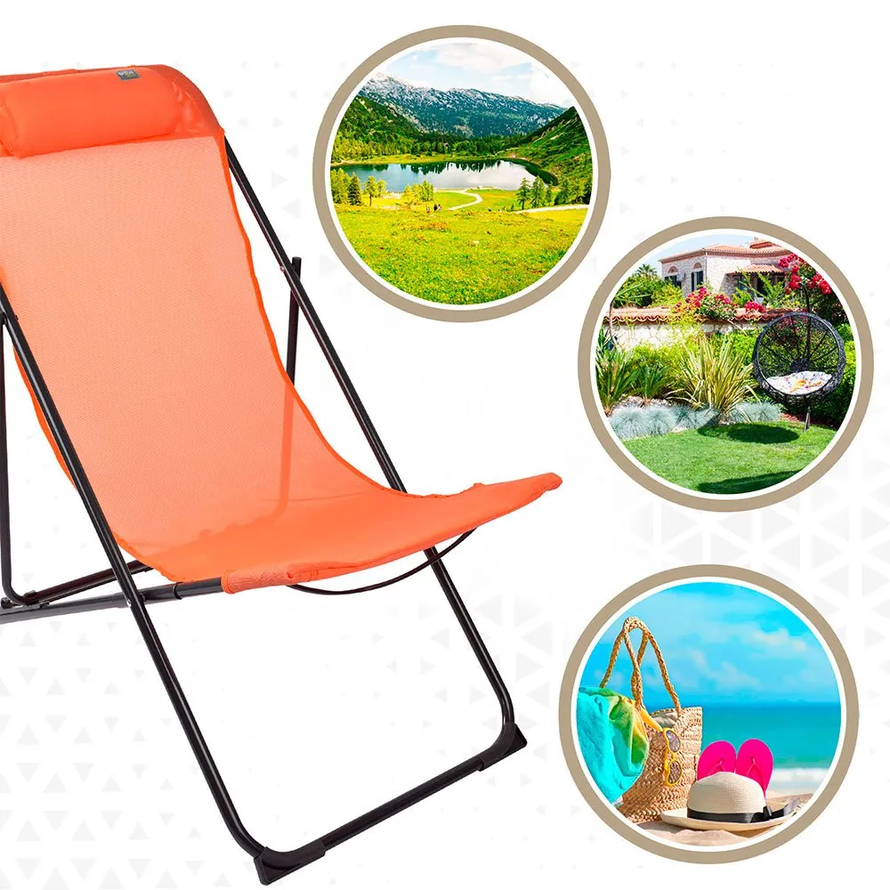 Aktive Tekstilstol 80x55x89 Cm unisex, Orange, One Size