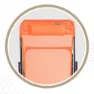 Aktive Tekstilstol 80x55x89 Cm unisex, Orange, One Size