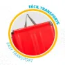 Aktive Textilano Sammenleggbare Solsenger 188x58x30 Cm Refurbished unisex, Red, One Size