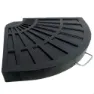 Aktive Trekantet Parasollfot I Polyresin unisex, Black, 47 x 64 x 4cm