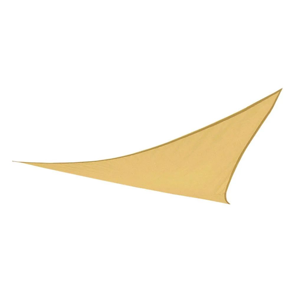 Aktive Trekantet Solseil Med Uv50-beskyttelse 500x500x500 Cm unisex, Beige, One Size
