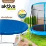 Aktive Vanntett Elastisk Madrassbeskytter Med Uv-beskyttelse unisex, Blue, One Size