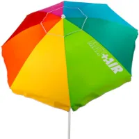 Aktive Vindtett Strandsolparasoll Med Uv50-beskyttelse 220 Cm unisex