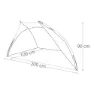 Aktive Vindustelt unisex, Grey, 200 x 100 x 90cm
