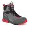 Grey / red