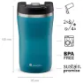 Aladdin Café Thermavac™ Leak-lock™ Stainless Steel 0.25l Termosflaske, Blue water, One Size