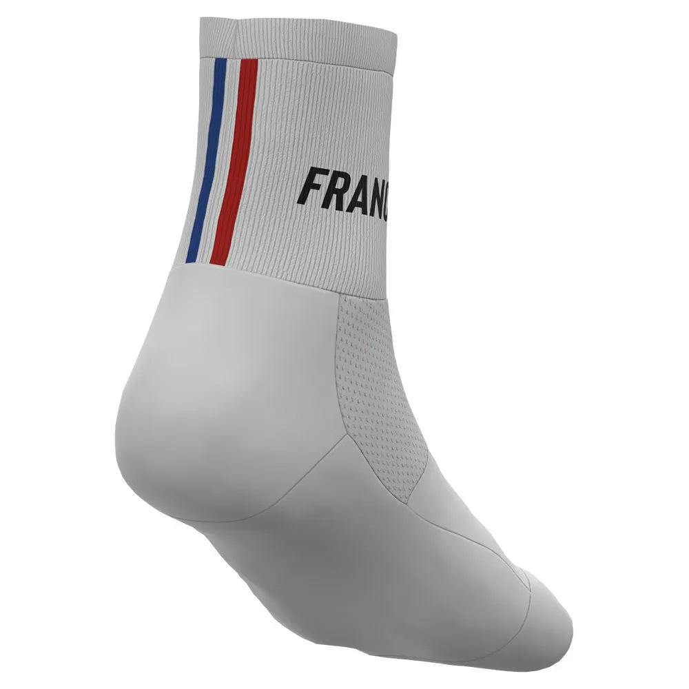 Alé French Cycling Federation 2023 Q-skin Sokker Alé French Cycling Federation 2023 Q-skin Sokker