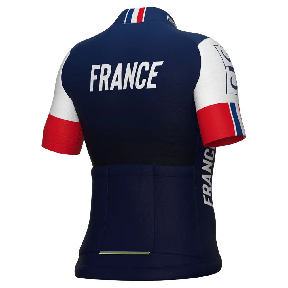Alé French Federation 2025 Kort Ermet Trøye Alé French Federation 2025 Kort Ermet Trøye