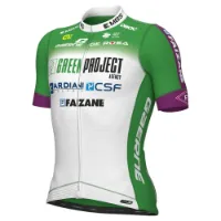 Alé Green Project-bardiani Csf-faizane Pro 2023 Kort Ermet Trøye Alé Green Project-bardiani Csf-faizane Pro 2023 Kort Ermet Trøye