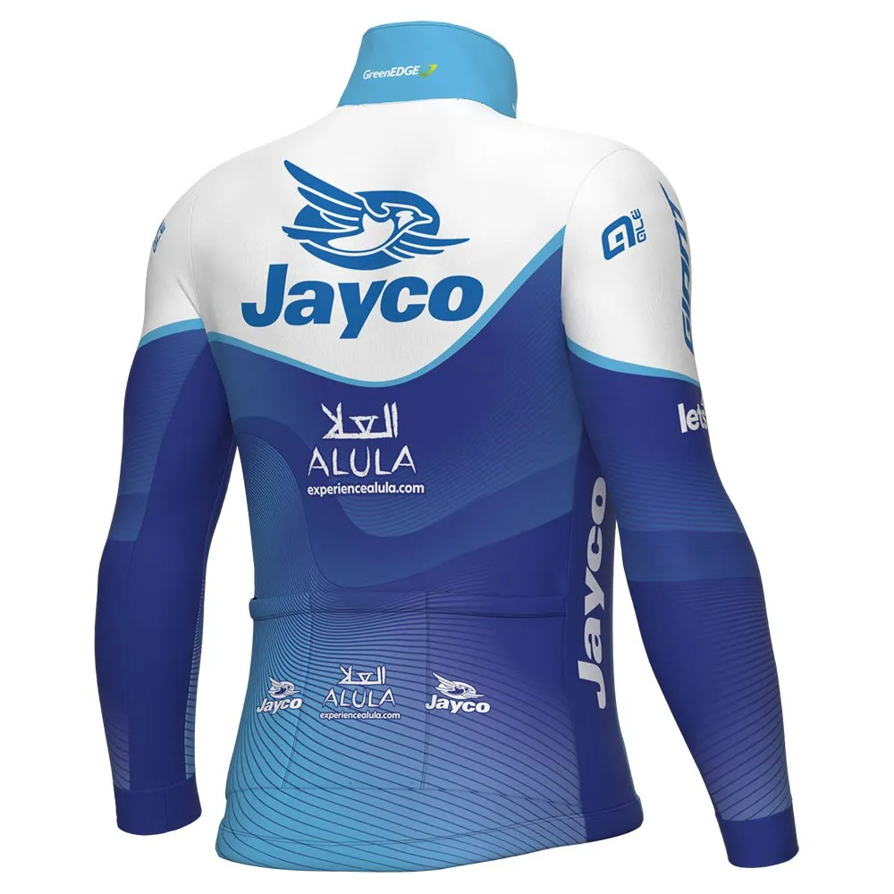 Alé Jayco Alula Replica 2023 Jakke, Light blue / white