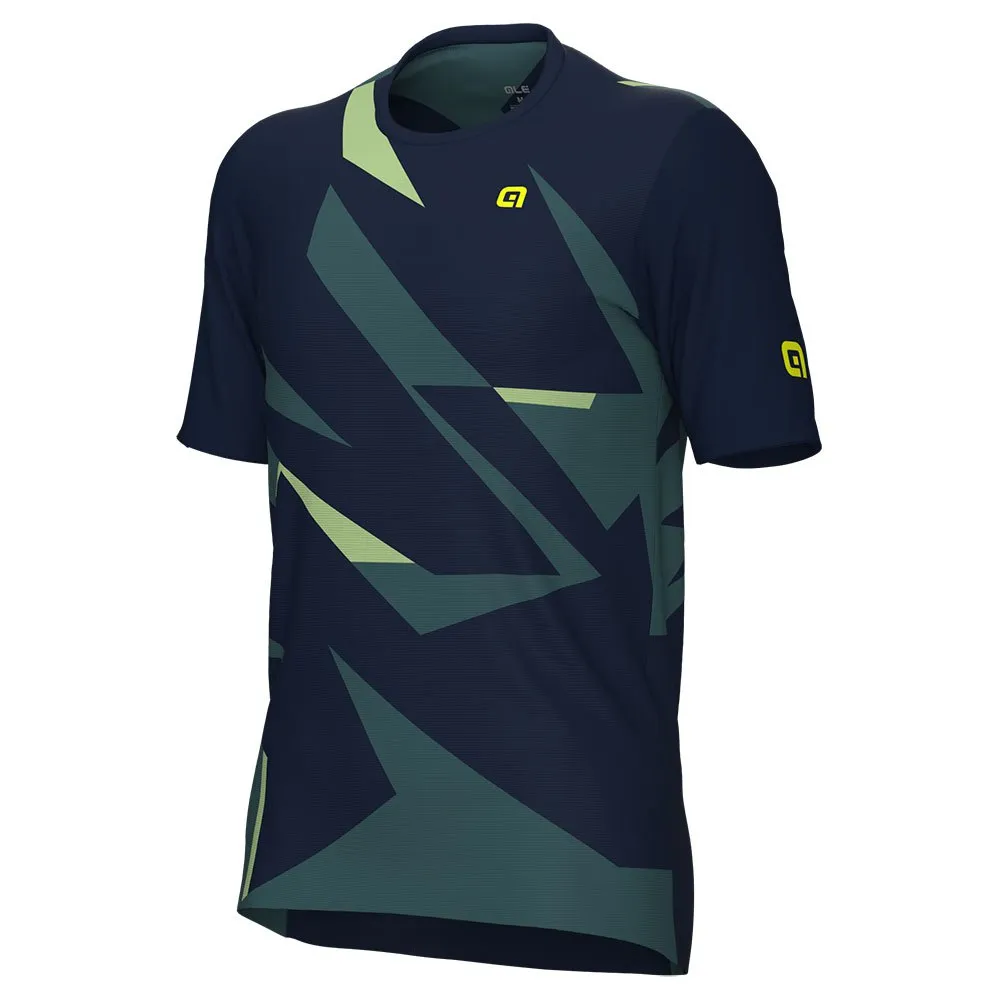 Alé Omega Kort Ermet Trøye, Blue, L