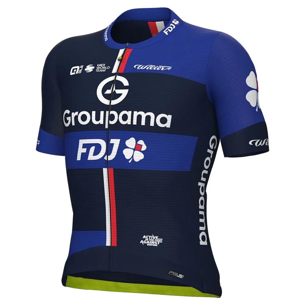 Alé Pr-s 2.0 Groupama Fdj 2025 Kort Ermet Trøye Refurbished, Blue Alé Pr-s 2.0 Groupama Fdj 2025 Kort Ermet Trøye Refurbished, Blue