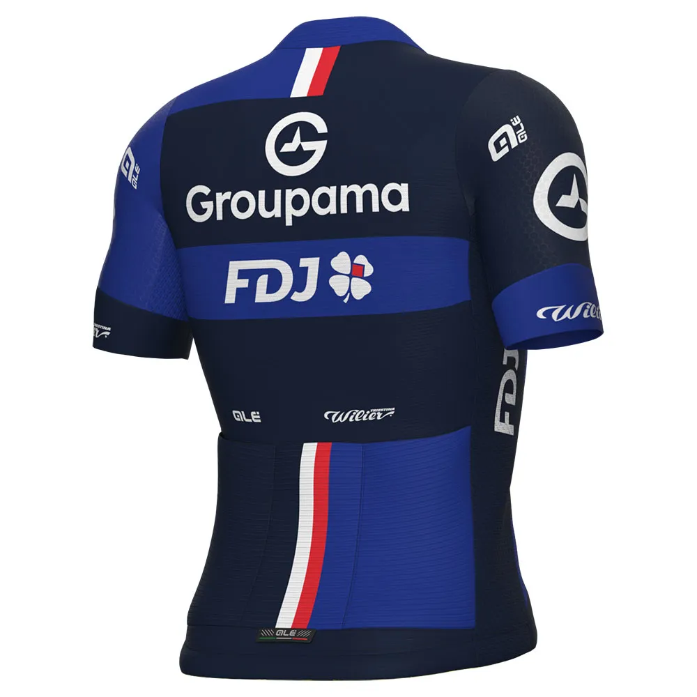 Alé Pr-s 2.0 Groupama Fdj 2025 Kort Ermet Trøye Refurbished, Blue Alé Pr-s 2.0 Groupama Fdj 2025 Kort Ermet Trøye Refurbished, Blue
