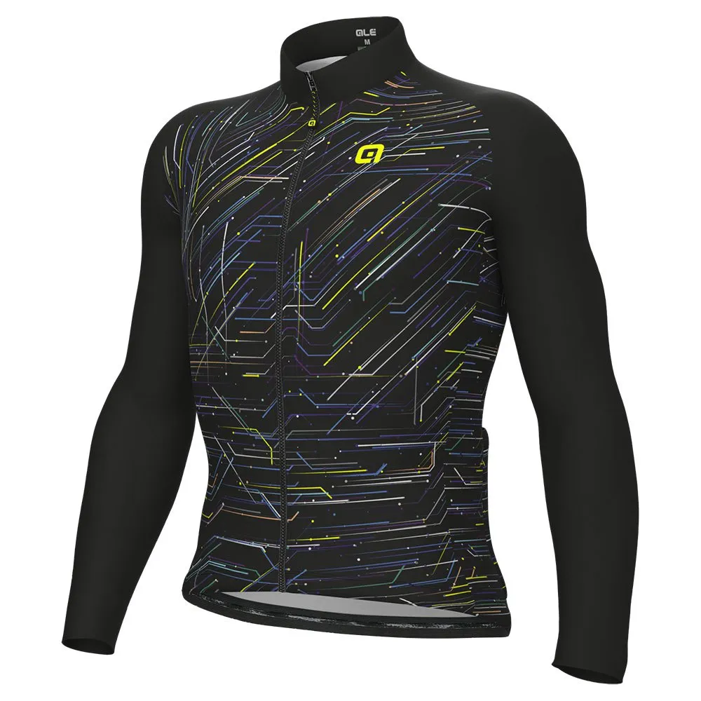 Alé Pragma Byte Langermet Trøye, Black, S