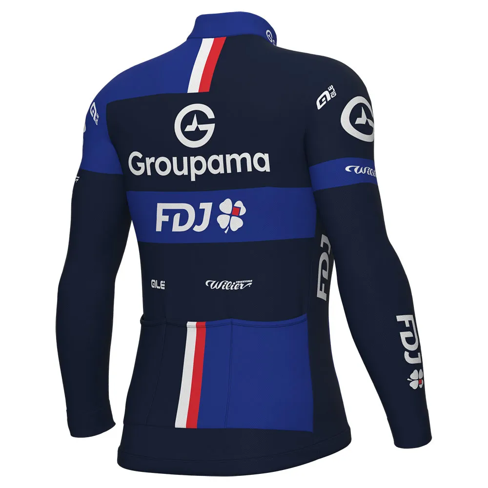Alé Prime Groupama Fdj 2025 Langermet Trøye Alé Prime Groupama Fdj 2025 Langermet Trøye