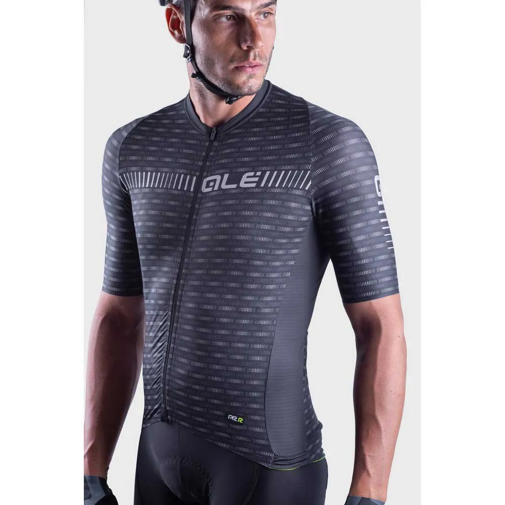 Alé Prr Green Road Kort Ermet Trøye, Black / brown, M Alé Prr Green Road Kort Ermet Trøye, Black / brown, M
