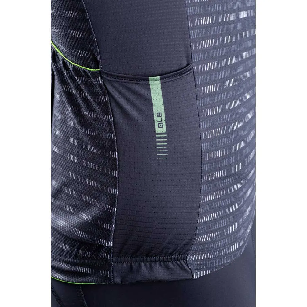 Alé Prr Green Road Kort Ermet Trøye, Black / brown, M Alé Prr Green Road Kort Ermet Trøye, Black / brown, M