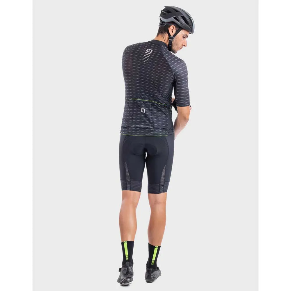 Alé Prr Green Road Kort Ermet Trøye, Black / brown, M Alé Prr Green Road Kort Ermet Trøye, Black / brown, M