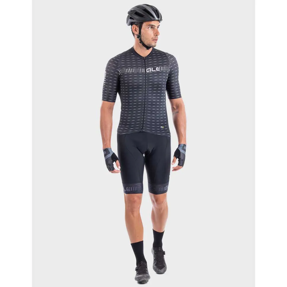 Alé Prr Green Road Kort Ermet Trøye, Black / brown, M Alé Prr Green Road Kort Ermet Trøye, Black / brown, M
