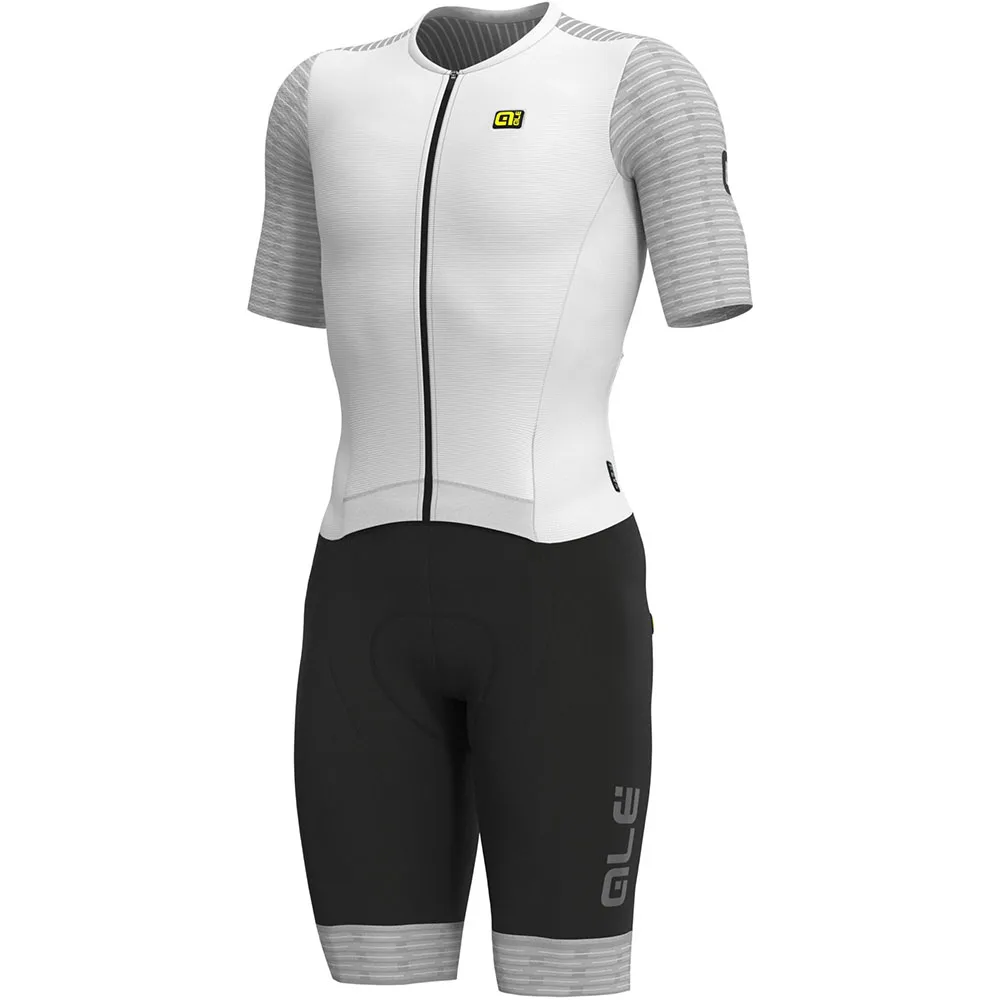 Alé R-ev1 Fuga Kortermet Trisuit male, Black / white Alé R-ev1 Fuga Kortermet Trisuit male, Black / white