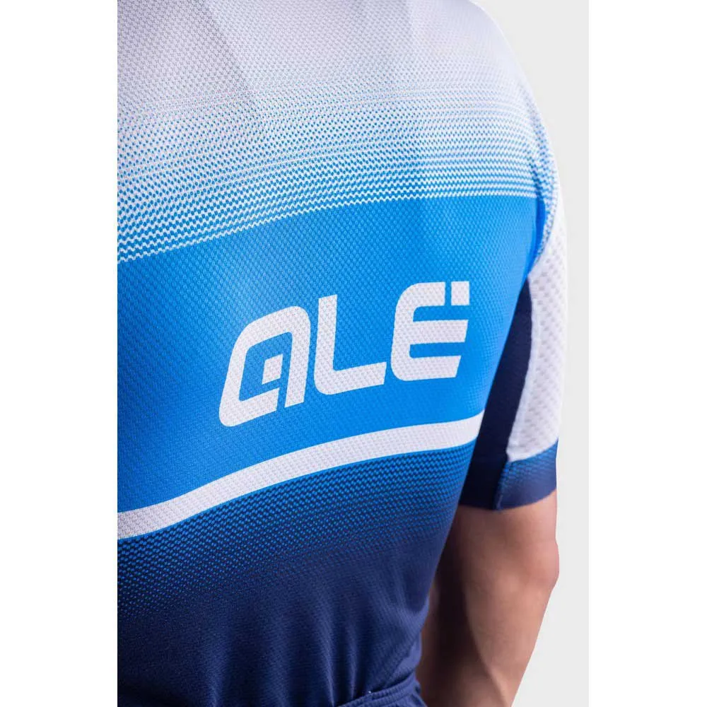 Alé Solid Blend Kort Ermet Trøye, Black / turquoise, 3XL Alé Solid Blend Kort Ermet Trøye, Black / turquoise, 3XL